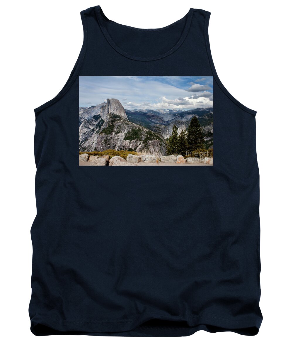 Glacier Point Tank Top featuring the photograph Half Dome by Ivete Basso Photography