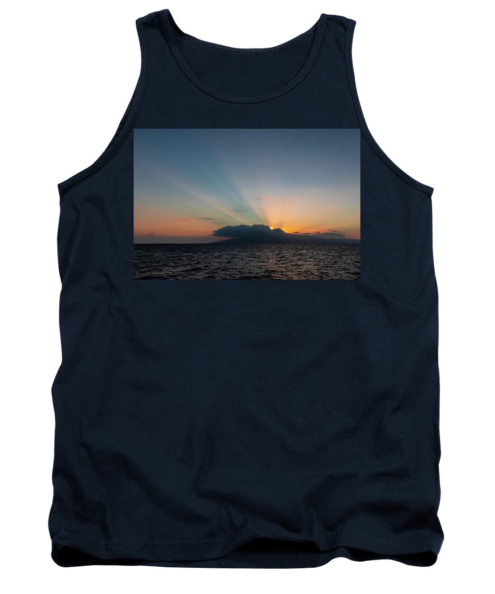 Sunset Tank Top featuring the photograph Pacific Sunset by Craig A Walker