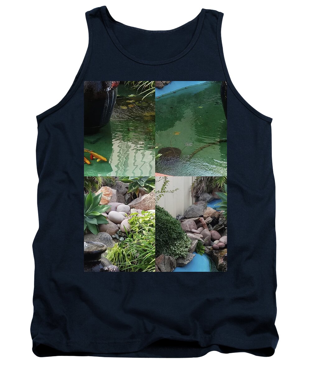 Nature Photography Tank Top featuring the photograph Quiet Corner by Asok Mukhopadhyay
