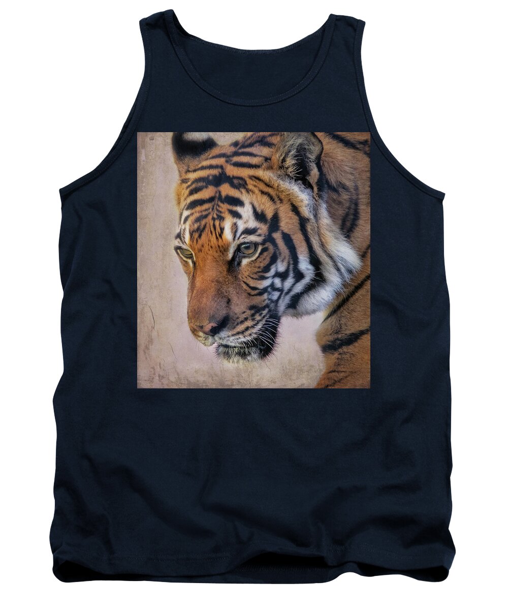 Tigers Tank Top featuring the photograph RIP Baheem by Elaine Malott