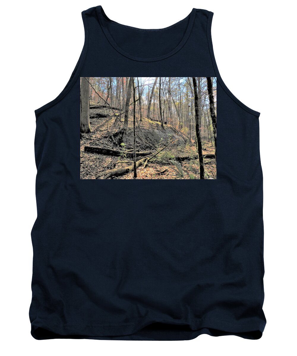 Stone Tank Top featuring the photograph Stoned Forest by Ed Williams