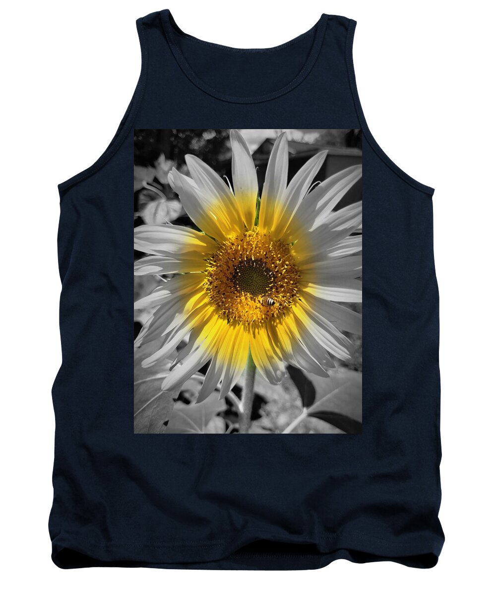 Sunflower Tank Top featuring the photograph Yellow Me by Lizette Tolentino