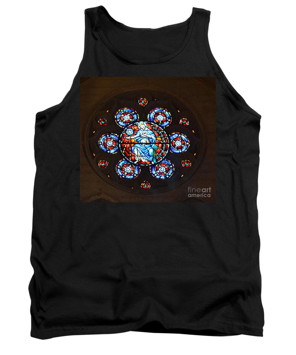 Grace Cathedral Tank Top featuring the photograph Grace Cathedral #1 by Dean Ferreira