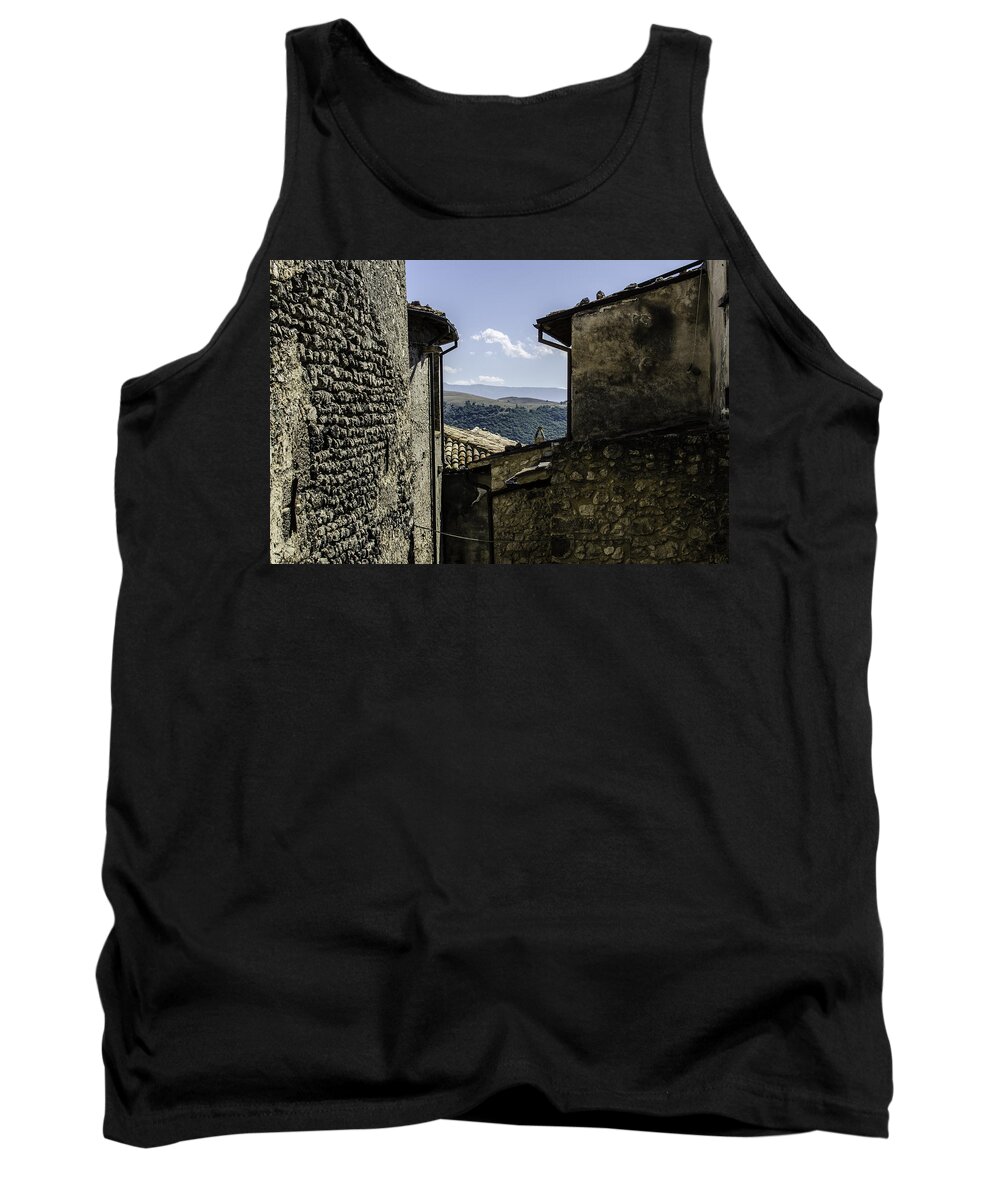 Italy Tank Top featuring the photograph Santo Stefano di Sessanio - Italy #1 by AM FineArtPrints