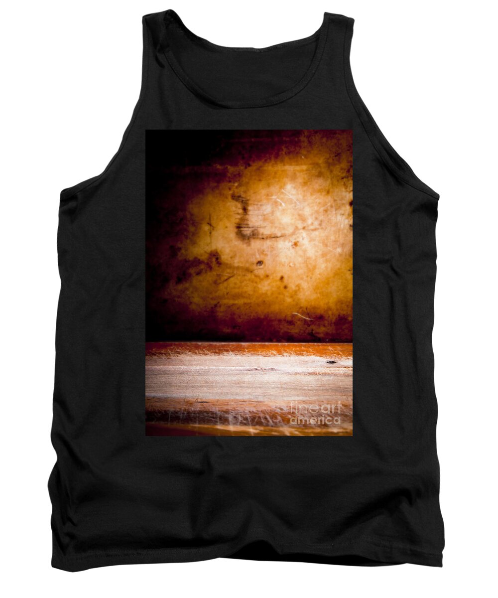 Abstract Tank Top featuring the photograph Vintage Grunge Background #1 by THP Creative