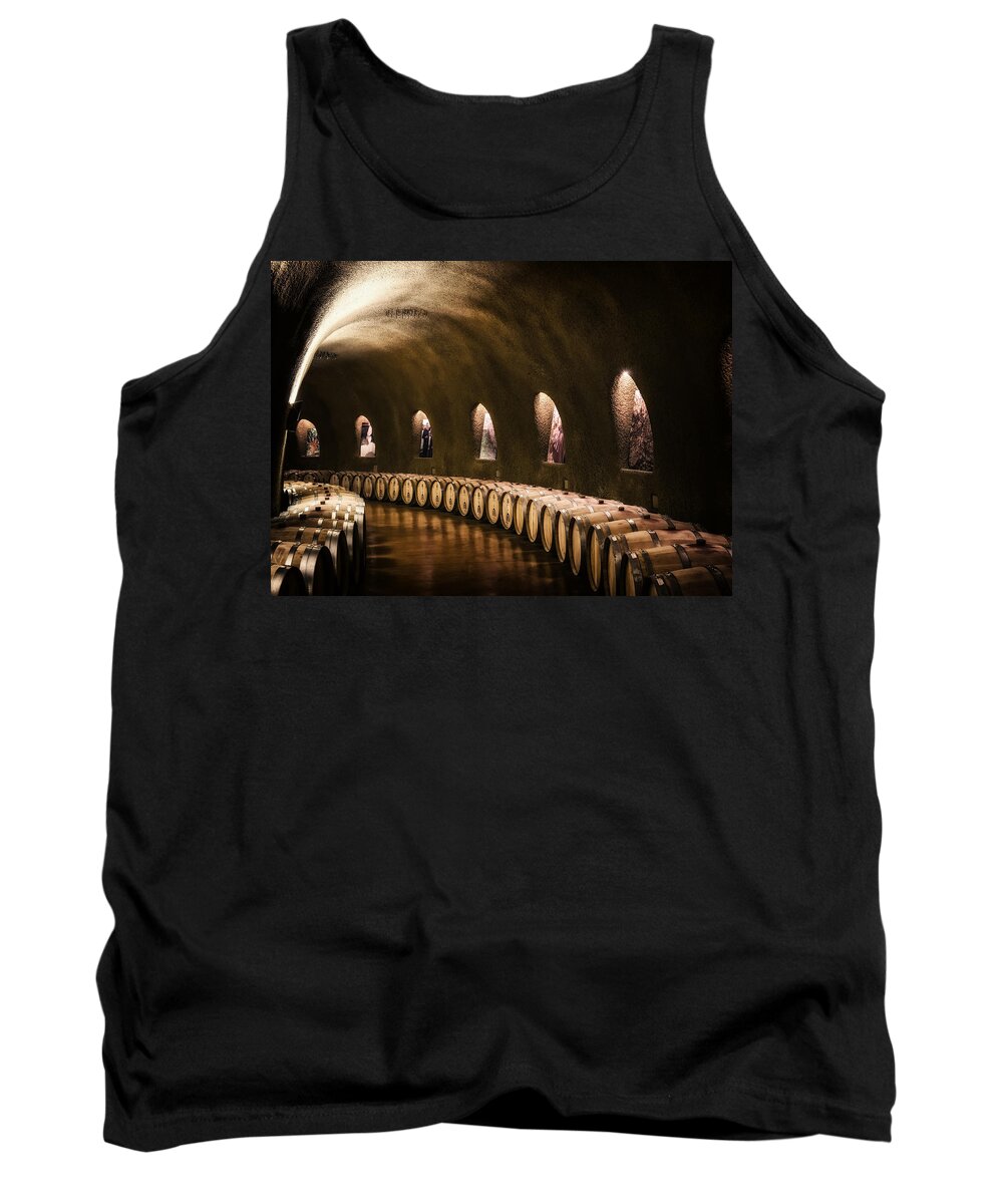 Napa Valley Tank Top featuring the photograph Fruits of the Vine by Mountain Dreams