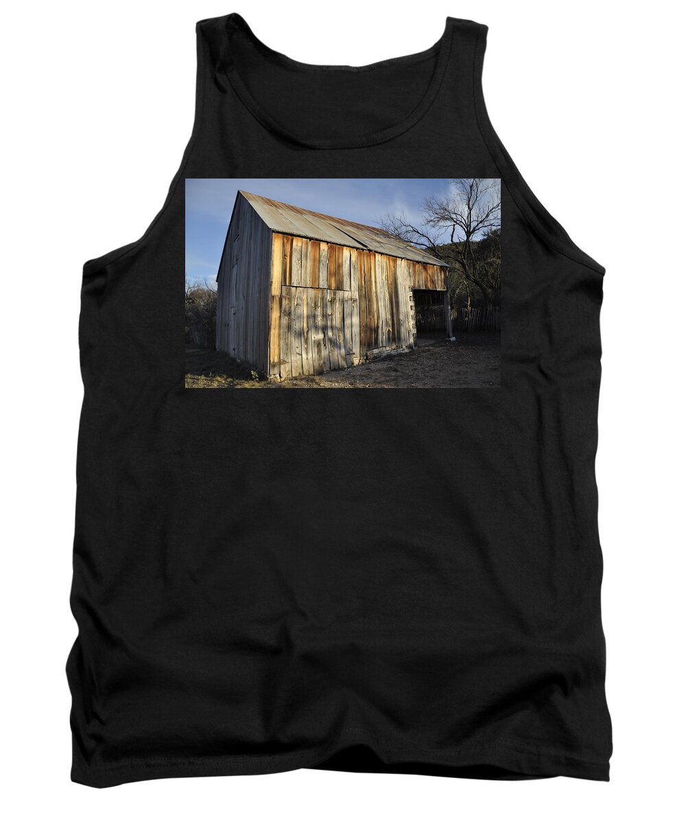 Barn Tank Top featuring the photograph Old Barn #4 by Frank Madia