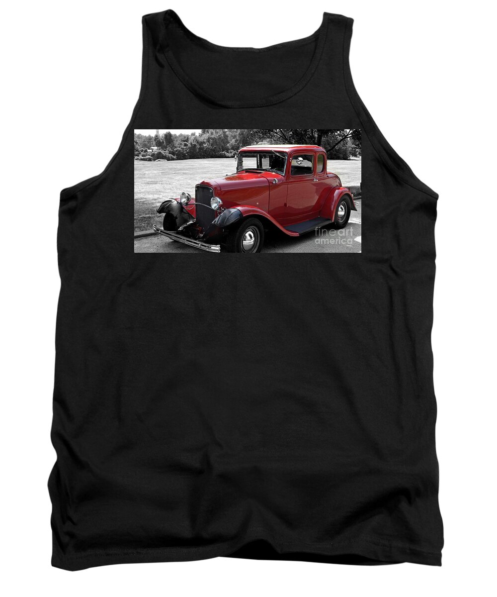 32 Ford Coupe Charmer Tank Top featuring the photograph 32 Ford Coupe Charmer by Luther Fine Art