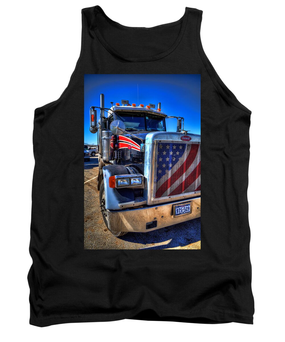 Peterbuilt Tank Top featuring the photograph A Friend of Optimus Prime by Tim Stanley