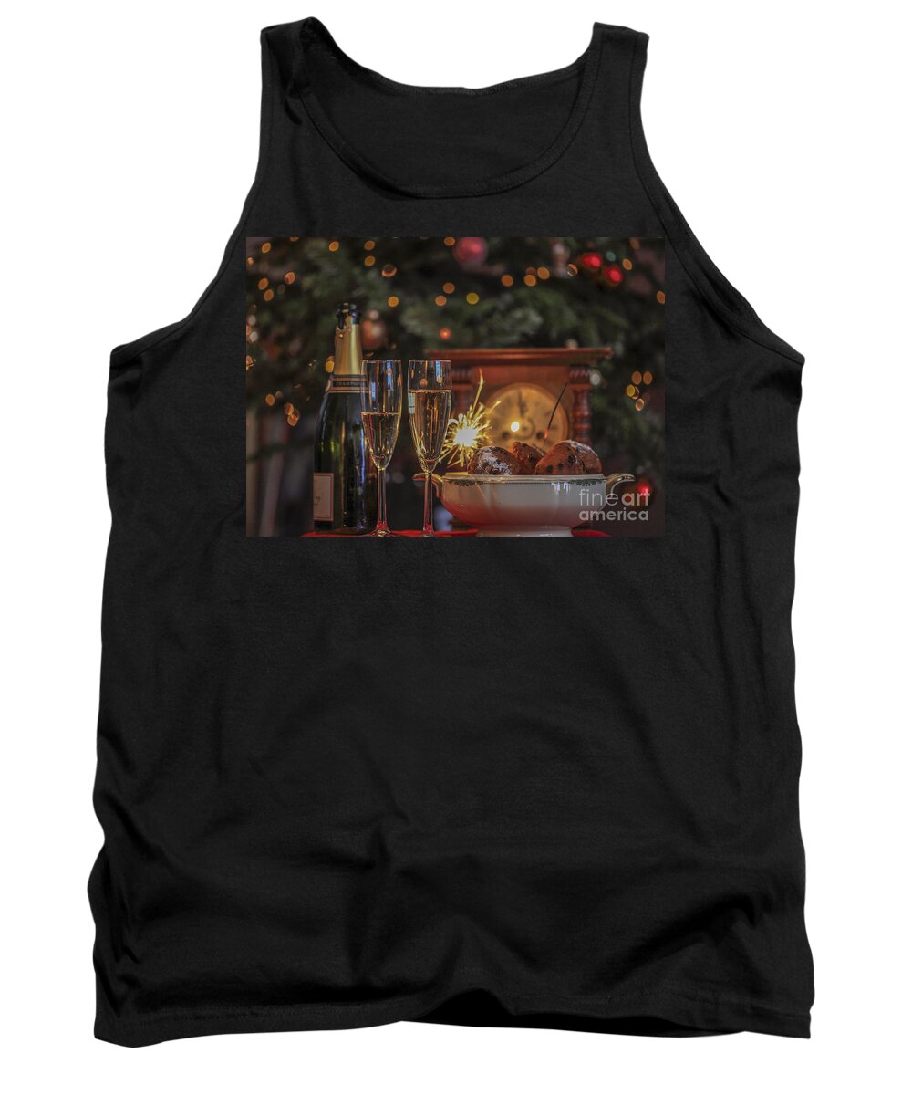 New Year's Eve Tank Top featuring the photograph A very happy new year by Patricia Hofmeester
