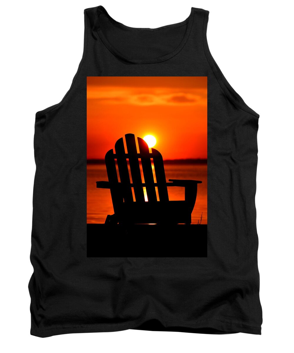  Tank Top featuring the photograph Adirondack Days End by Billy Beck
