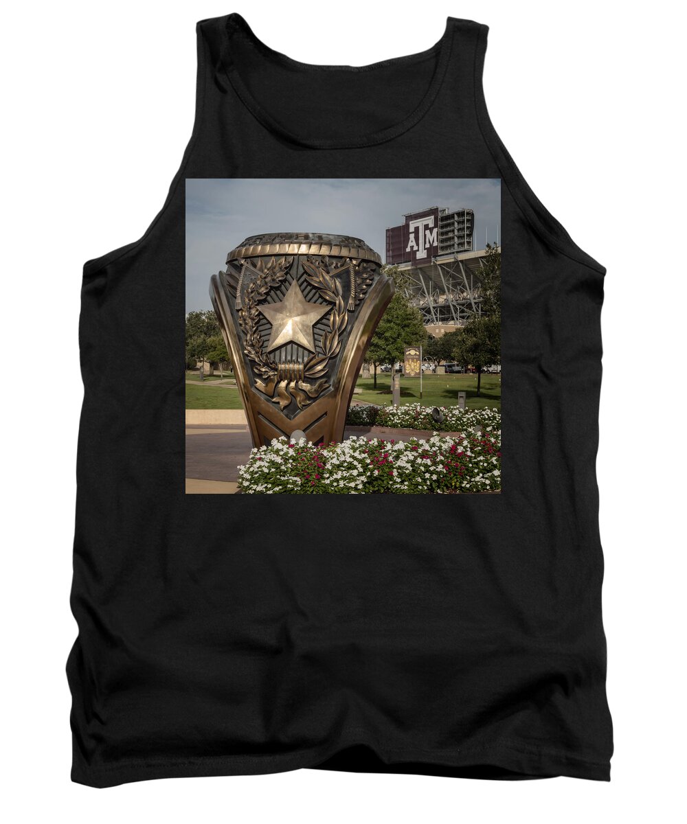 Joan Carroll Tank Top featuring the photograph Aggie Ring by Joan Carroll