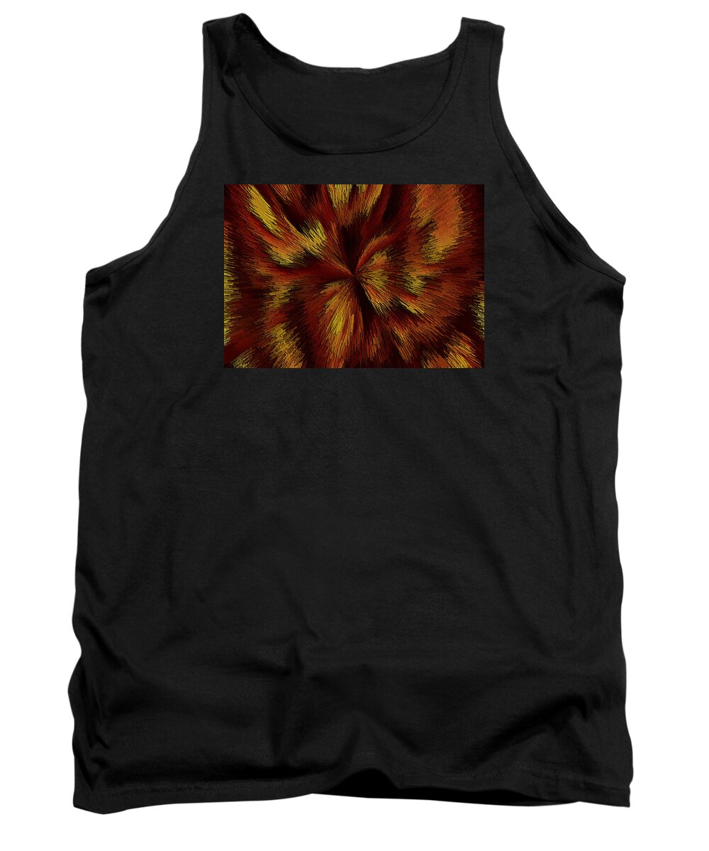 Chaos Tank Top featuring the digital art Ahelud by Jeff Iverson