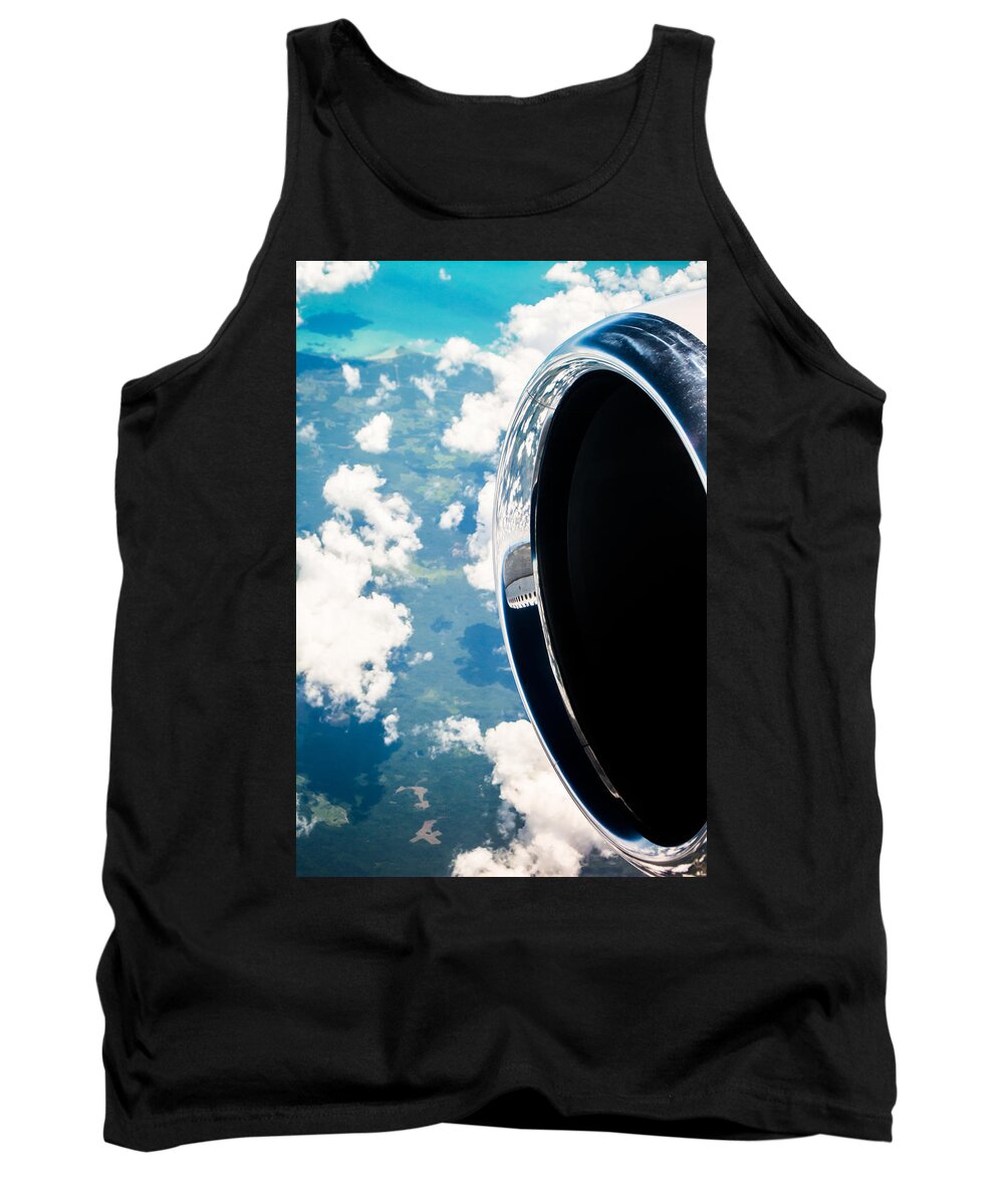 Aerial Tank Top featuring the photograph Tropical Skies by Parker Cunningham