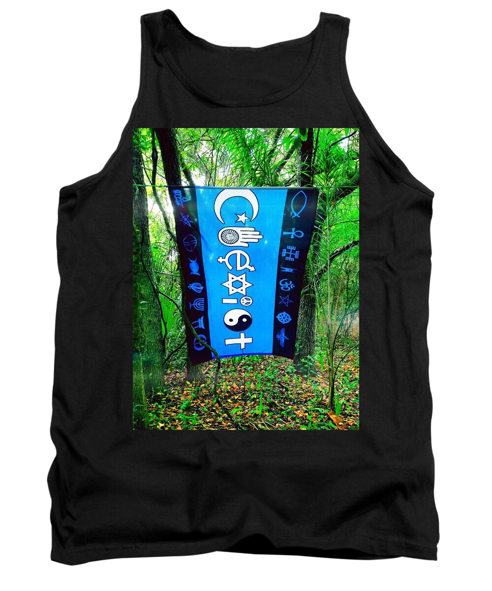 Spirituality Tank Top featuring the photograph All Are One by Carlos Avila