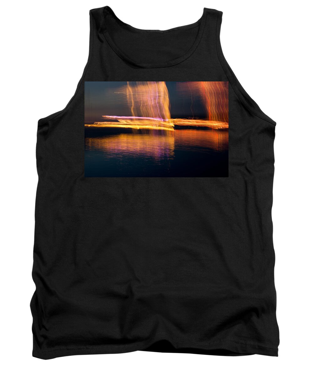 Water Tank Top featuring the photograph All Charged Up by Christie Kowalski