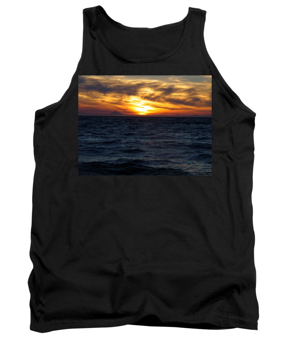 Alaska Tank Top featuring the photograph Augustine Sleeps by Jeremy Rhoades