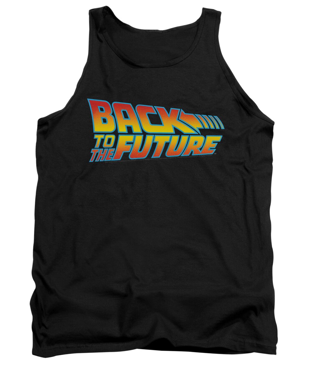  Tank Top featuring the digital art Back To The Future - Logo by Brand A
