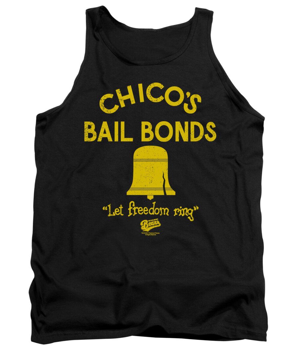 Bad News Bears Tank Top featuring the digital art Bad News Bears - Chico's Bail Bonds by Brand A