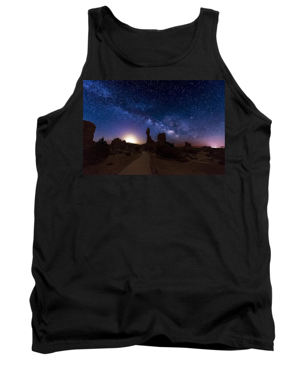 Utah Tank Top featuring the photograph Balance by Dustin LeFevre