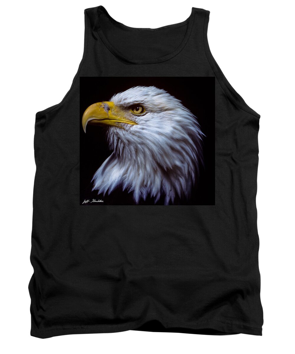 Animal Tank Top featuring the photograph Bald Eagle by Jeff Goulden