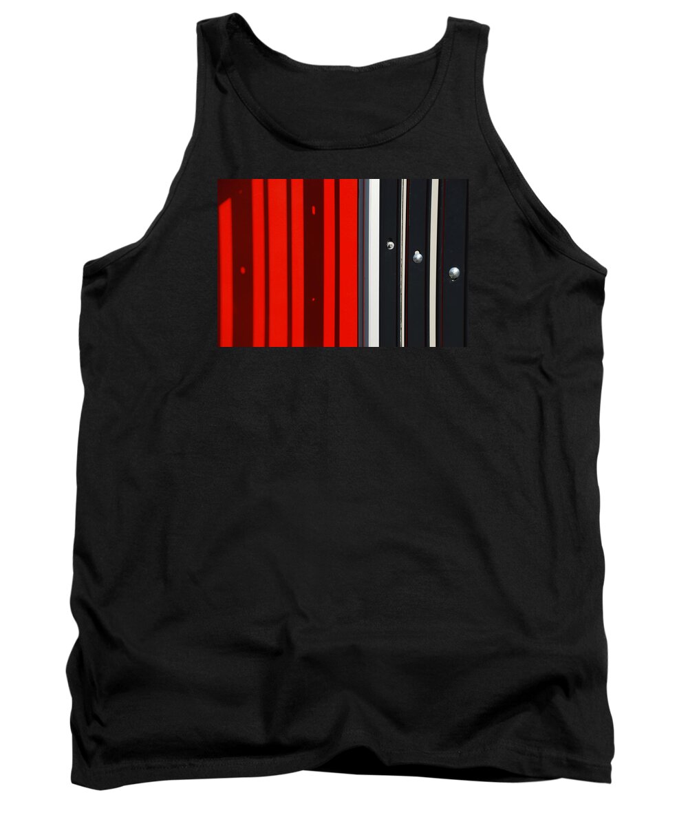 Bar Code Tank Top featuring the photograph Bar Code by Wendy Wilton