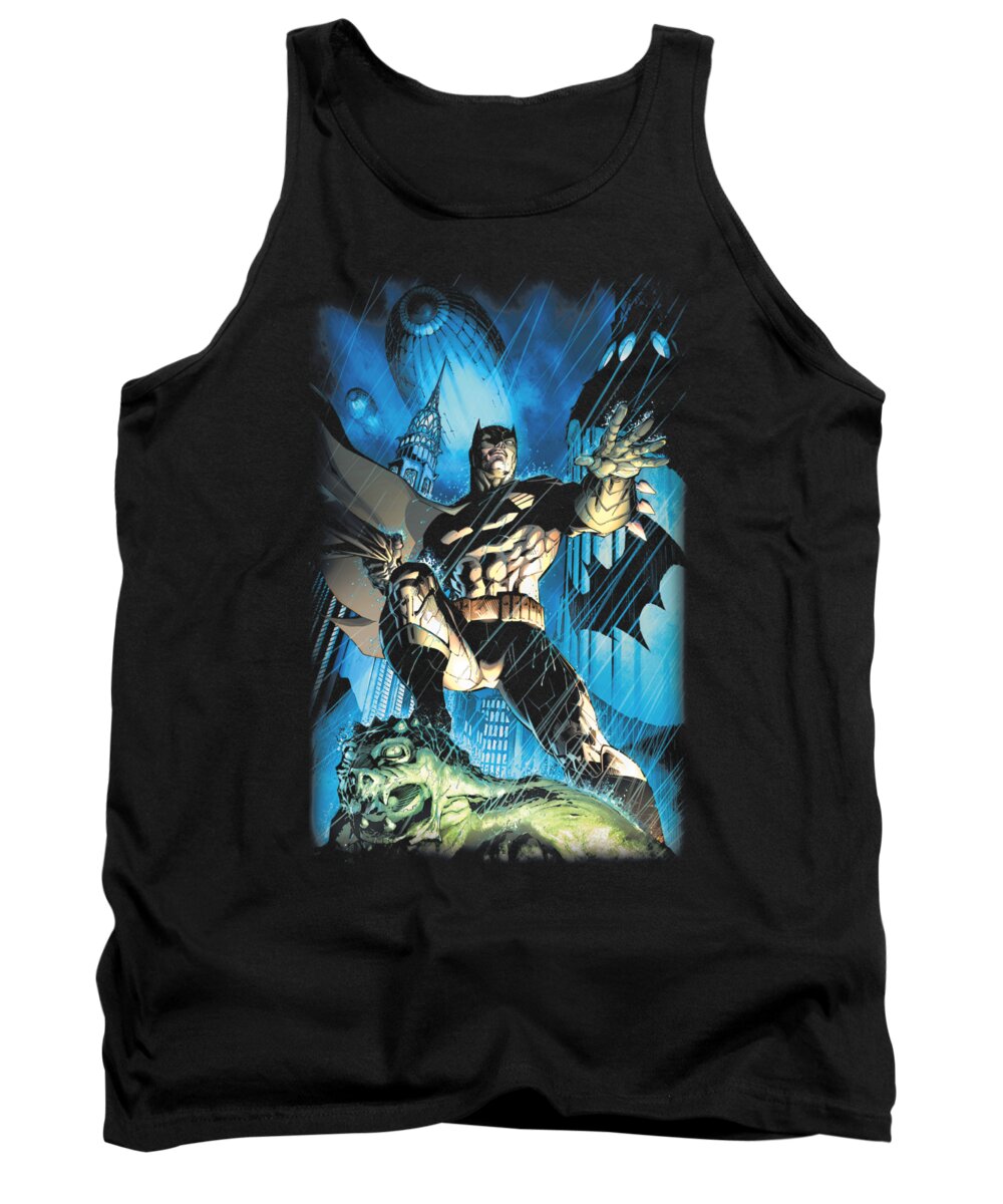  Tank Top featuring the digital art Batman - Stormy Dark Knight by Brand A