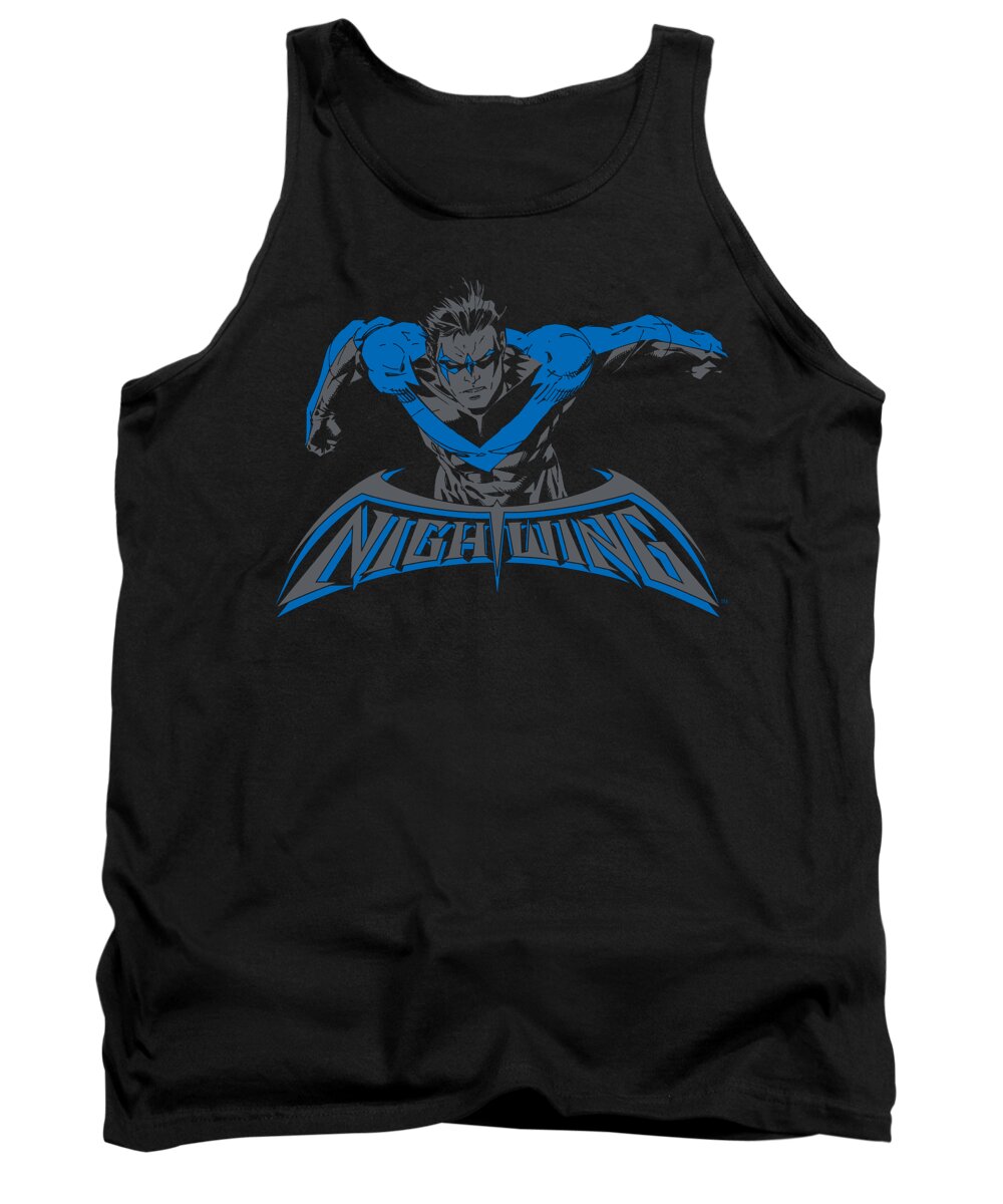  Tank Top featuring the digital art Batman - Wing Of The Night by Brand A