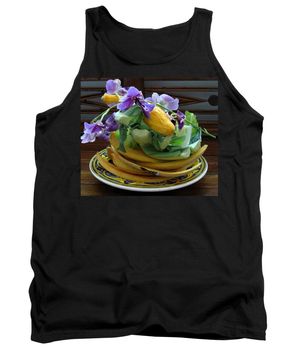 Beautiful Compost Tank Top featuring the photograph Beautiful Compost by Gia Marie Houck