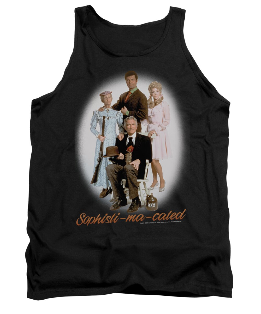 Beverly Hillbillies Tank Top featuring the digital art Beverly Hillbillies - Sophistimacated by Brand A