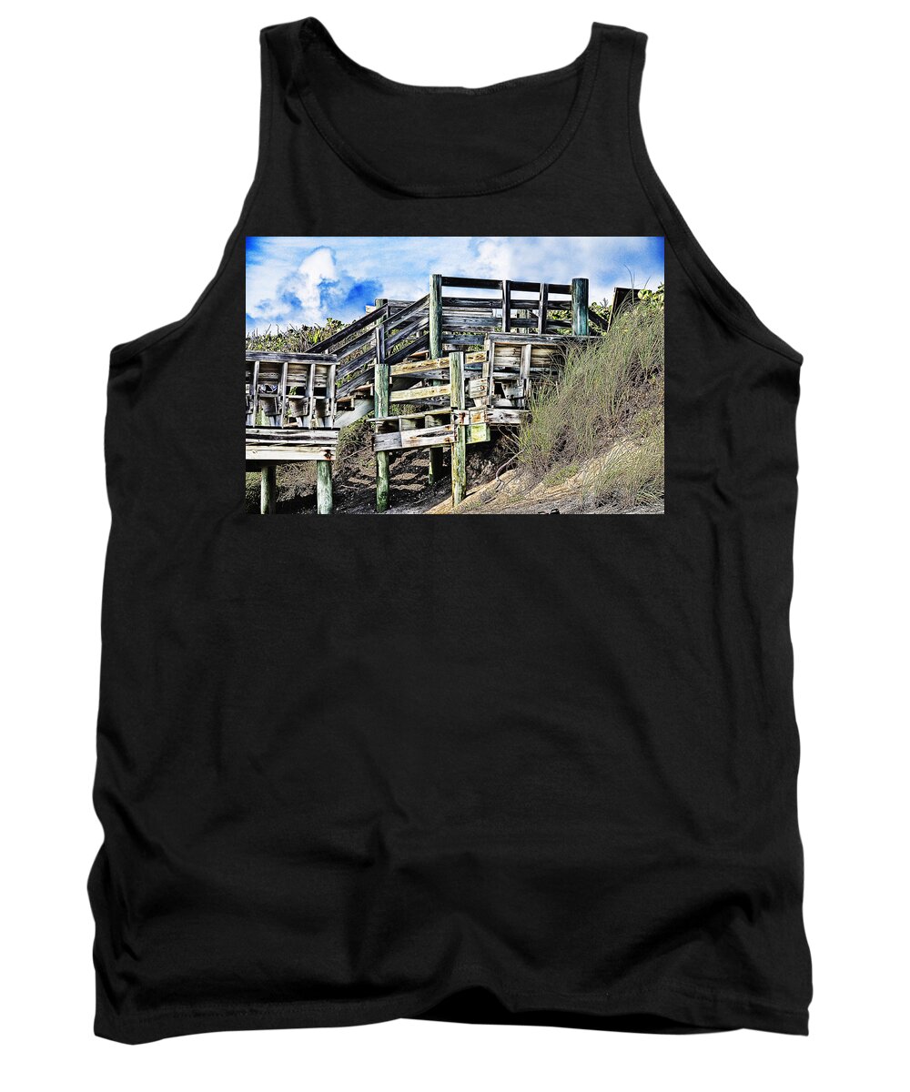 Blowing Rocks Tank Top featuring the photograph Blowing Rocks by Bill Howard