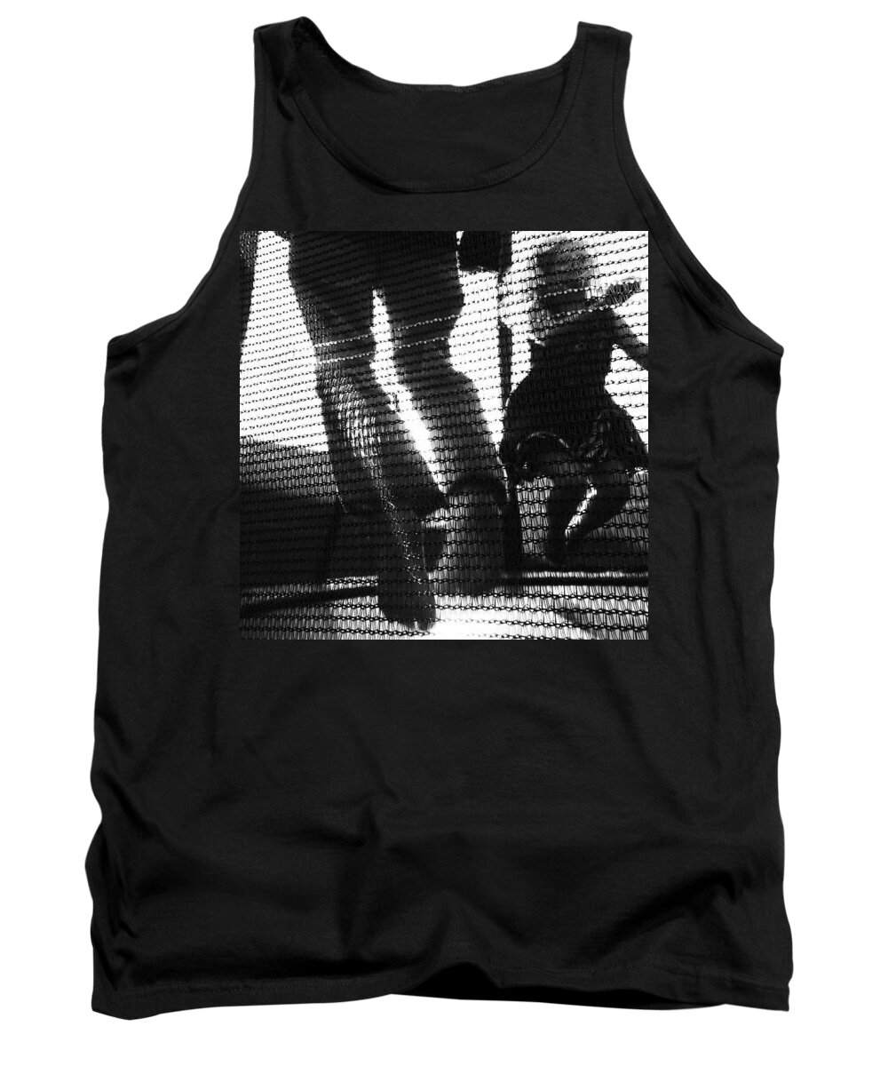 Enjoy Tank Top featuring the photograph Bounce #iphoneography by Aleck Cartwright