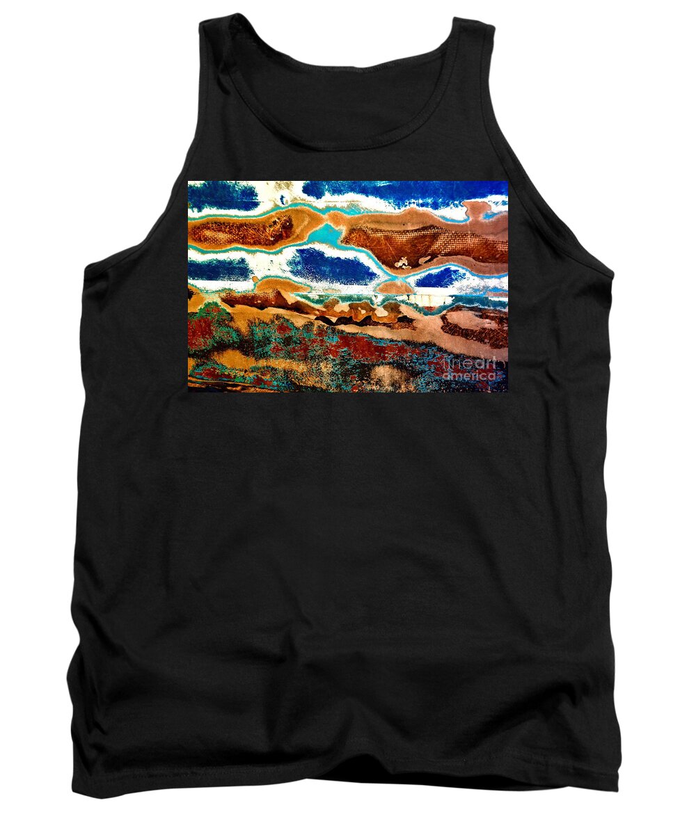 Abstract Tank Top featuring the photograph Breaking Day by Lauren Leigh Hunter Fine Art Photography