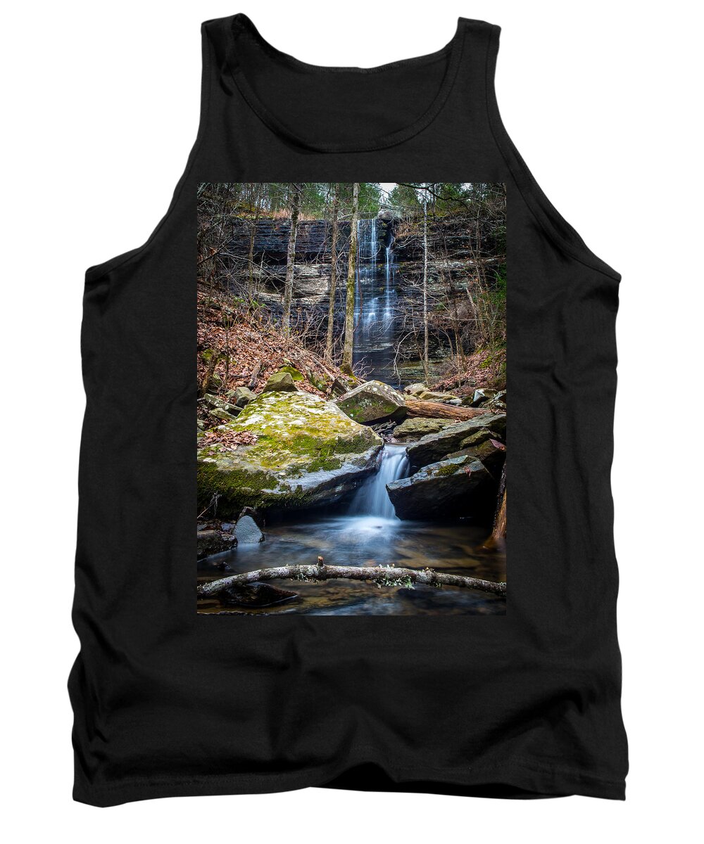 Waterfall Tank Top featuring the photograph Bridal Veil Falls by David Downs