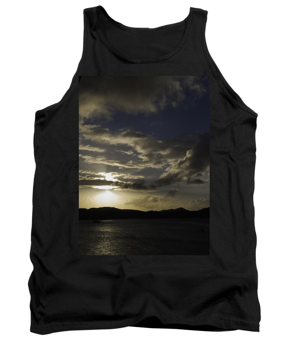 Landscape Tank Top featuring the photograph Bright Horizon by Judy Hall-Folde