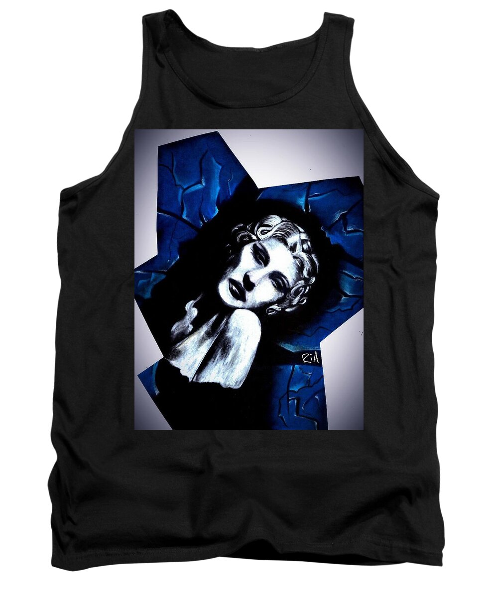 Beautiful Tank Top featuring the photograph Broke- In by Artist RiA