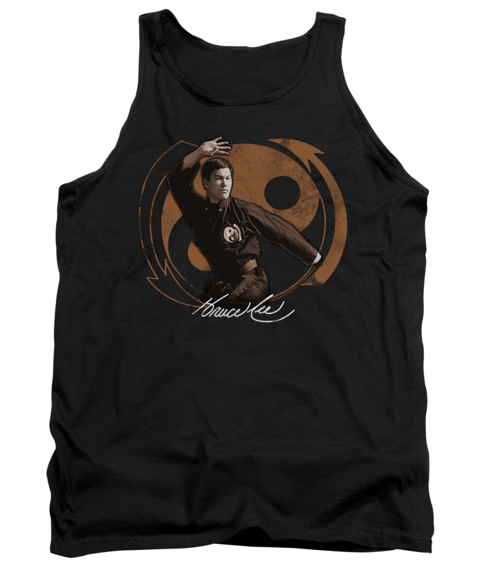 Bruce Lee Tank Top featuring the digital art Bruce Lee - Jeet Kun Do Pose by Brand A
