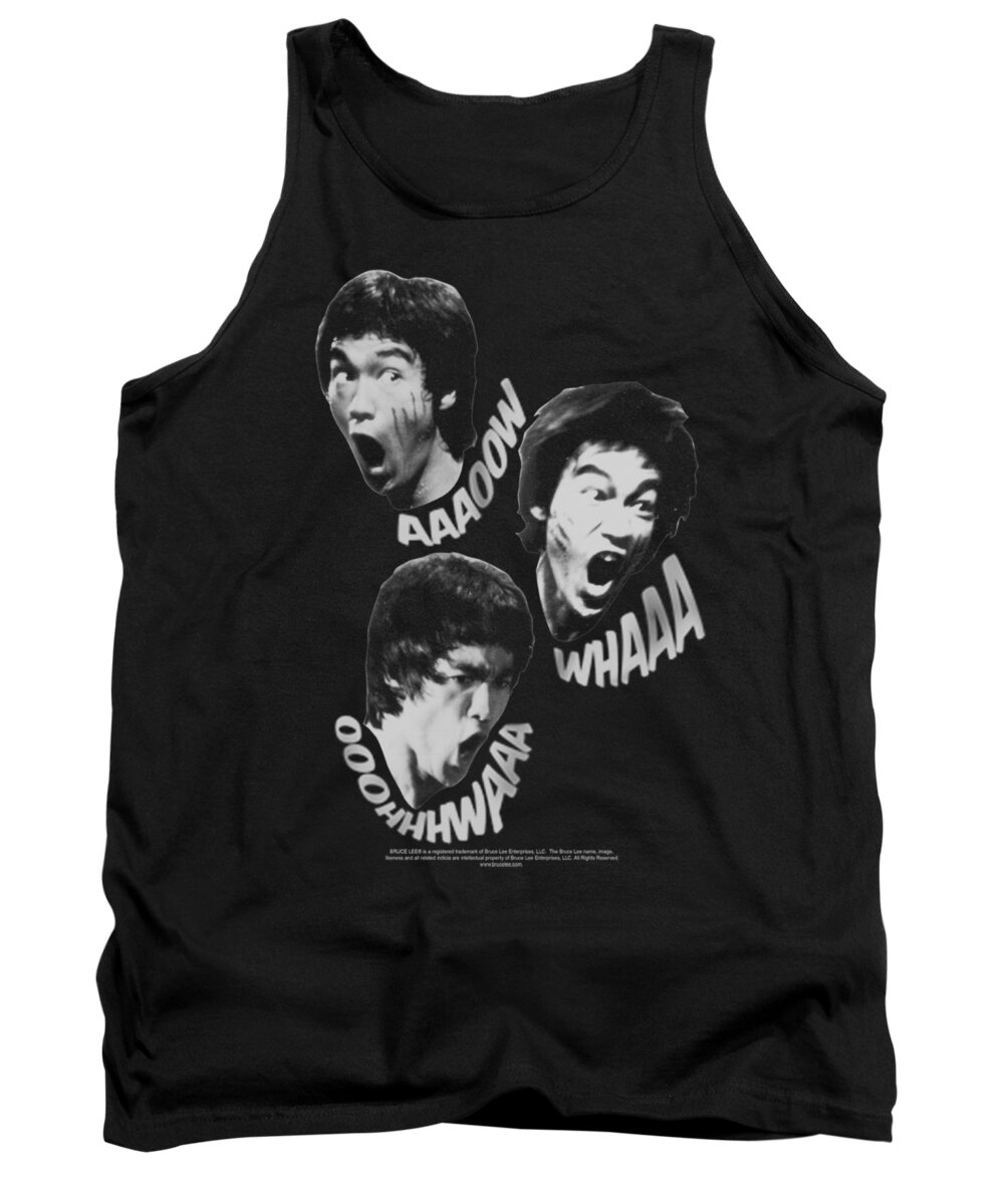 Tank Top featuring the digital art Bruce Lee - Sounds Of The Dragon by Brand A