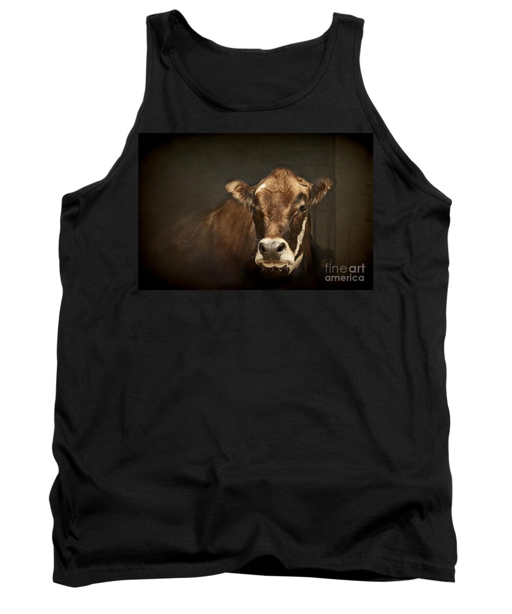 Brown Canvas Prints Tank Top featuring the photograph Buddy by Aimelle Ml