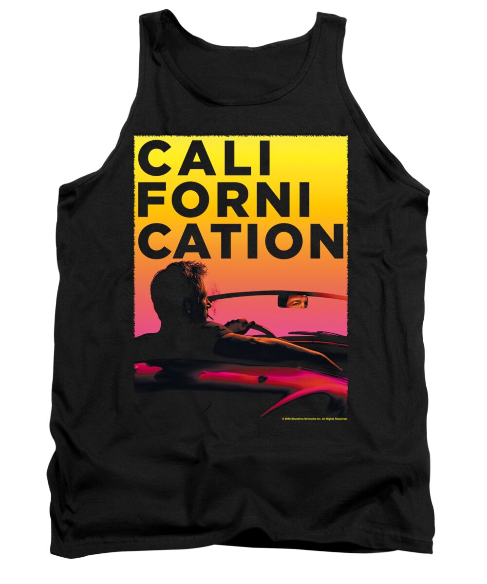  Tank Top featuring the digital art Californication - Sunset Ride by Brand A