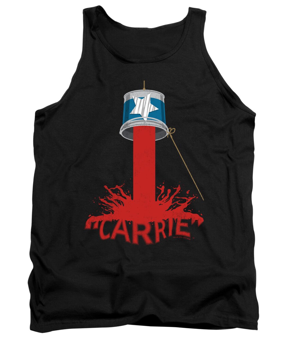 Tank Top featuring the digital art Carrie - Bucket Of Blood by Brand A