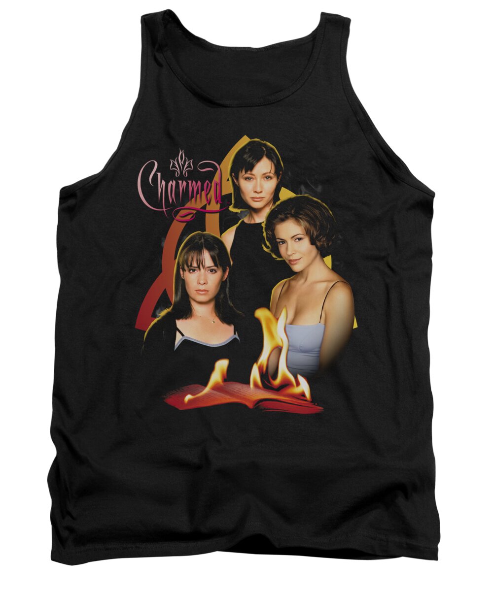  Tank Top featuring the digital art Charmed - Original Three by Brand A