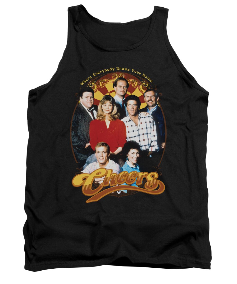 Cheers Tank Top featuring the digital art Cheers - Group Shot by Brand A