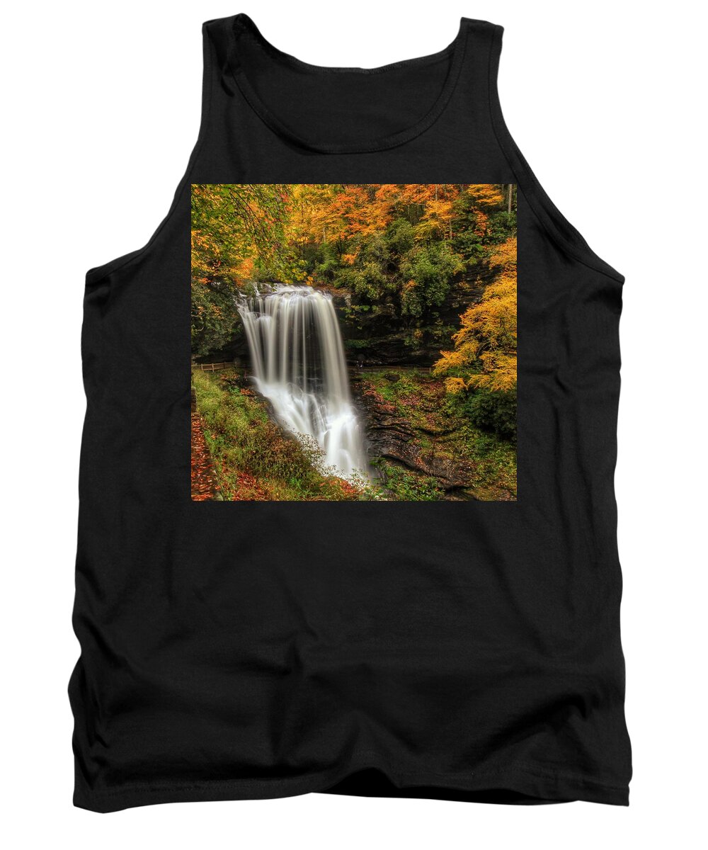 Dry Falls Tank Top featuring the photograph Colorful Dry Falls by Chris Berrier