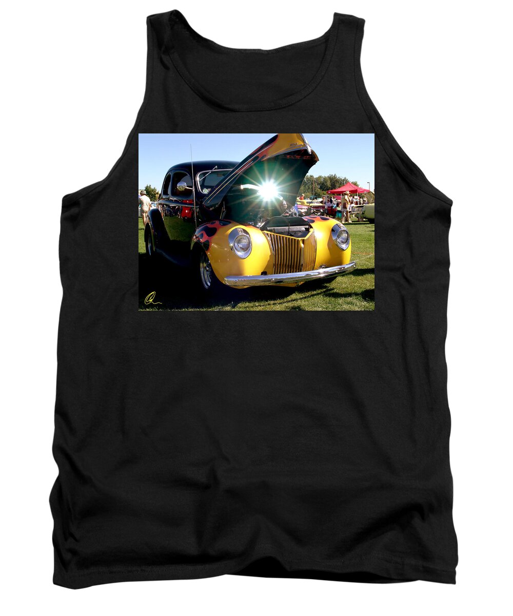 Car Tank Top featuring the photograph Cool Ride by Chris Thomas