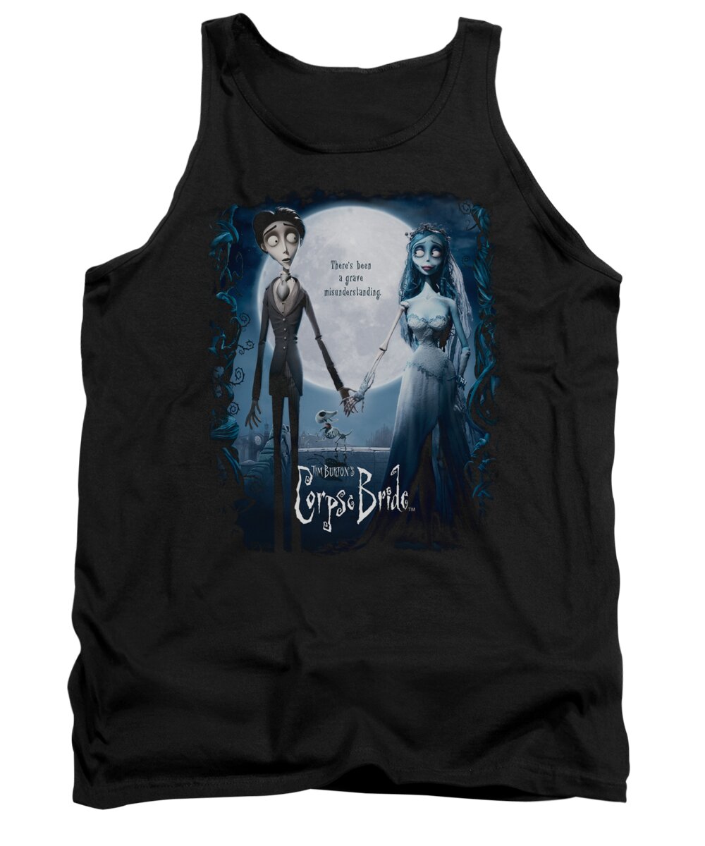  Tank Top featuring the digital art Corpse Bride - Poster by Brand A
