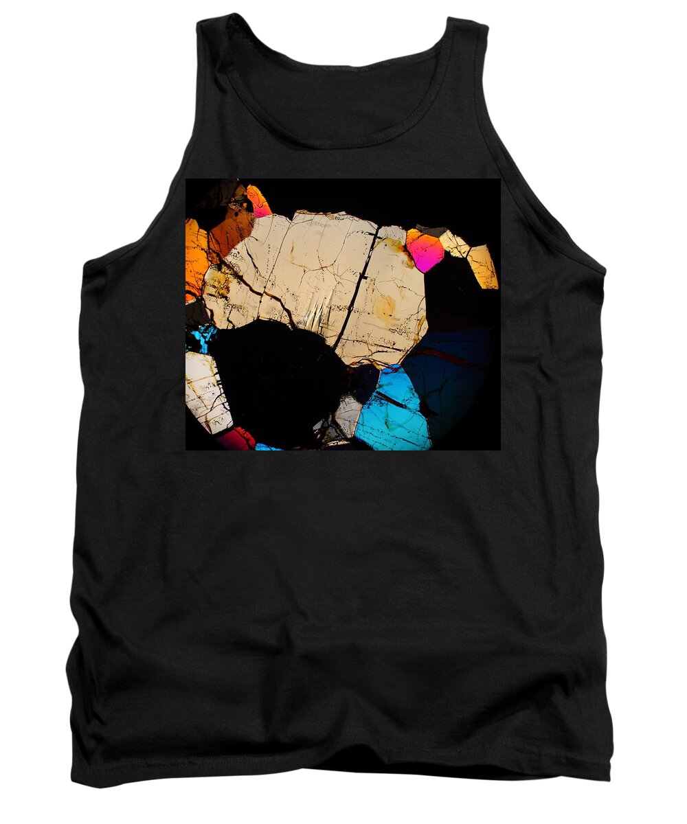Meteorites Tank Top featuring the photograph Crab Walk by Hodges Jeffery