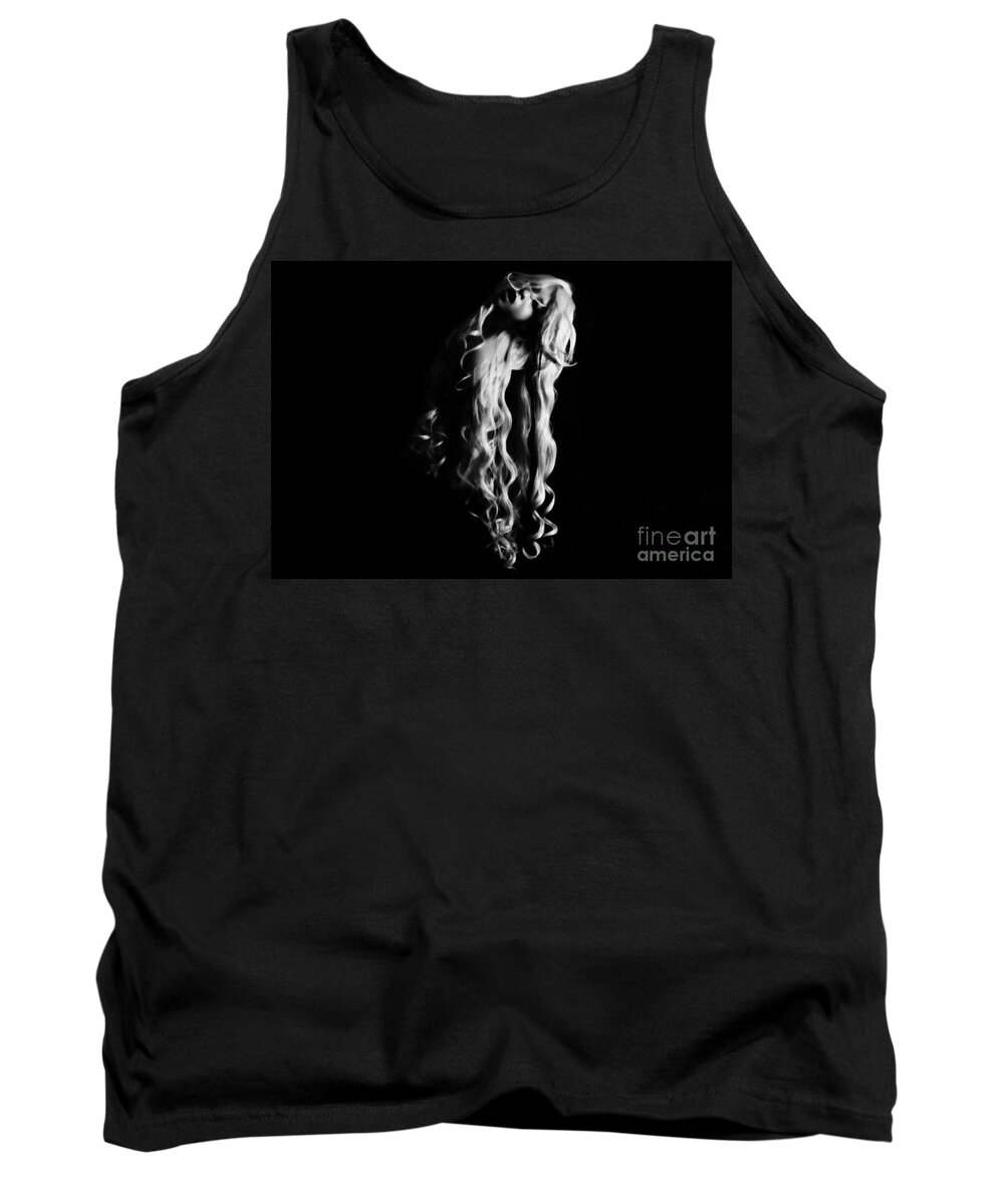 Black Tank Top featuring the photograph Craving by Jessica S