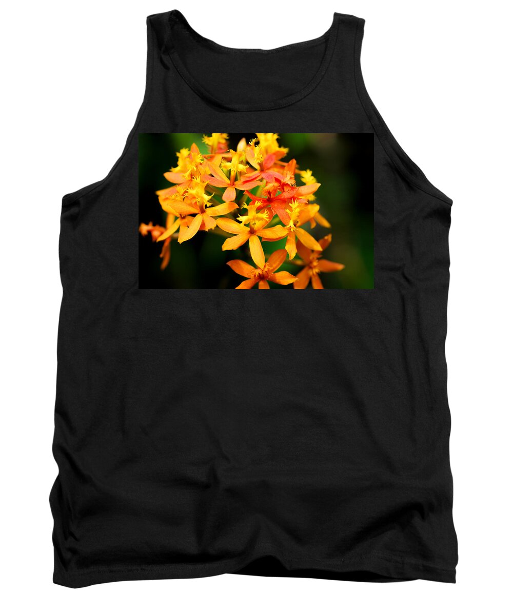 Face Tank Top featuring the photograph Crying Flowers by Will Wagner