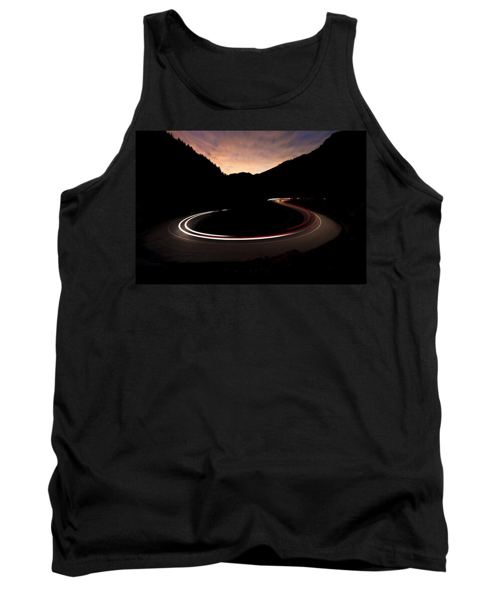 Utah Tank Top featuring the photograph Curve by Dustin LeFevre